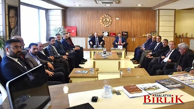 Vali Yazıcı'dan Malatya TSO'ya Ziyaret