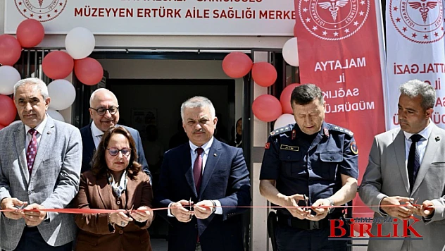 Vali Yazıcı, Müzeyyen Ertürk Aile Sağlığı Merkezi'nin Açılış Törenine Katıldı