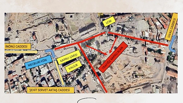 Valilik Duyurdu: Malatya'da Önemli Güzergâh Geçici Olarak Trafiğe Kapatıldı