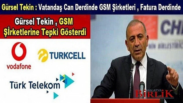 Vatandaş Can Derdinde GSM Şirketleri, Fatura Derdinde