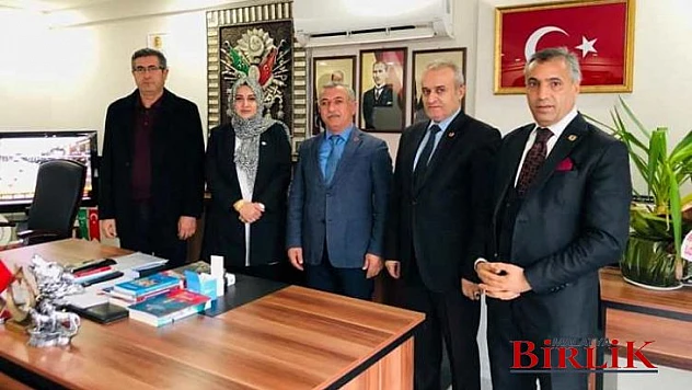 Vatanseverler Derneğinden Başkan Gönültaş'a Ziyaret