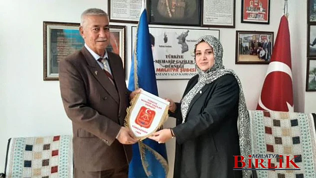 Vatanseverler Derneğinden Türkiye Muharip Gaziler Derneğine Ziyaret