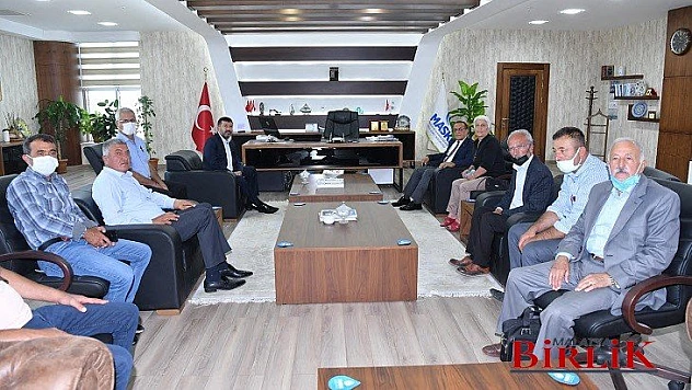 Veli Ağbaba'dan Maski'ye Ziyaret