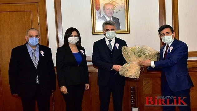 Vergi Haftası Nedeniyle Vali Baruş'a Ziyaret