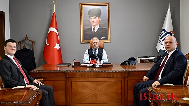 Yeni Atanan Kaymakamlardan Vali Ersin Yazıcı'ya Ziyaret