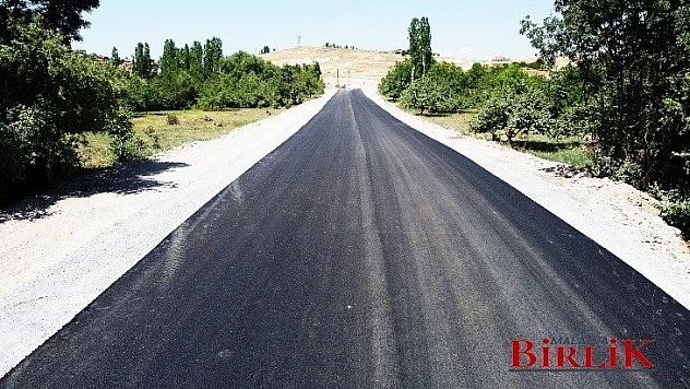 Yeni İmar Yolunda Asfalt Serimi Tamamlandı