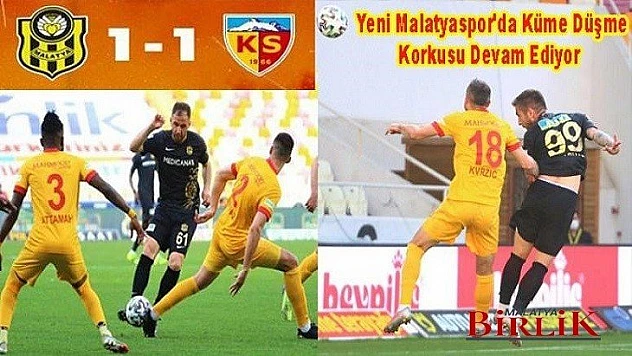 Yeni Malatyaspor 6 Puanlık Maçtan Berabere Ayrıldı