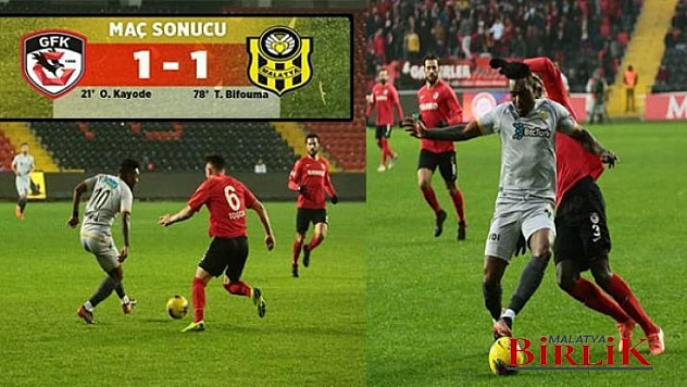 Yeni Malatyaspor İlk Yarıyı 24 Puan İle 8. Sırada Bitirdi