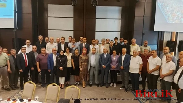 Yeni Malatyaspor istişare toplantısında, Malatya İçin Milli Mücadele Seferberliği