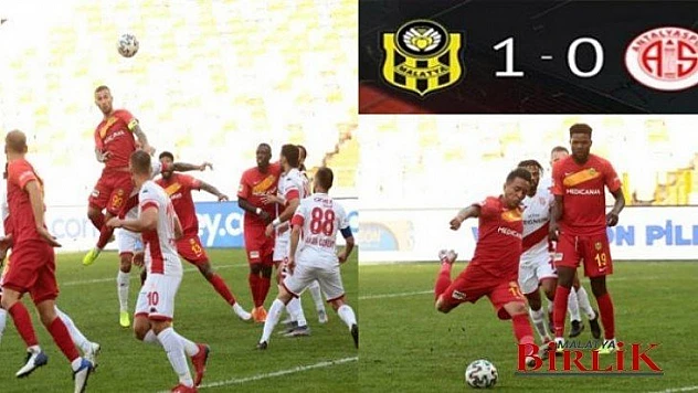 Yeni Malatyaspor Muhteşem Dönüş Yaptı 1 – 0