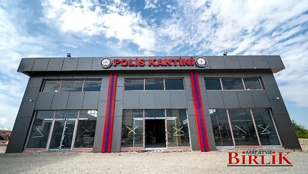 Yeni Polis Kantininin Yapımı Tamamlandı