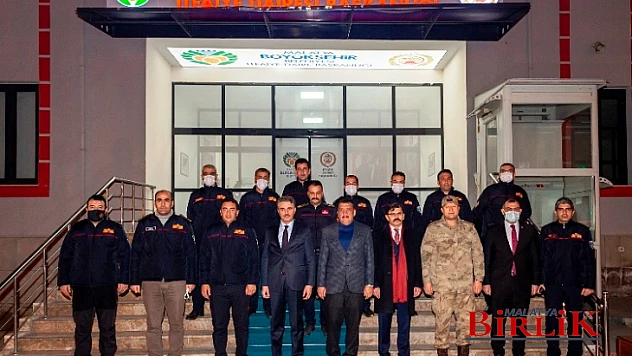 Yeni Yıla Görevi Başında Giren Personeller Ziyaret Edildi