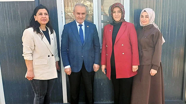 Yeniden Refah Partisi Kadın Kolları Başkanlığından Anadolu Basın Birliği'ne Ziyaret