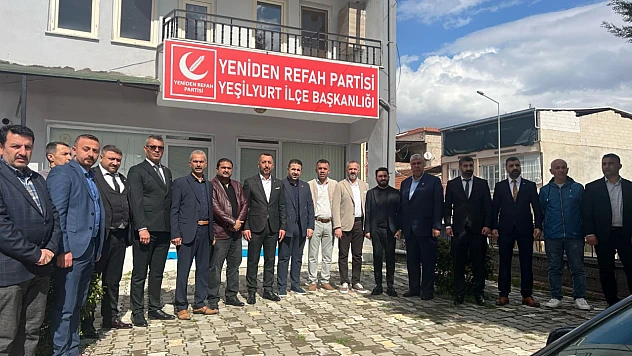 Yeniden Refah Partisi Malatya İl Başkanlığında Yoğun Bayramlaşma