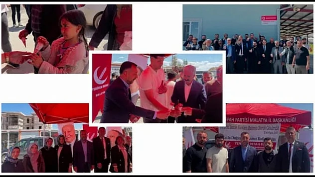Yeniden Refah Partisi Malatya'da Kutlu Doğum Haftası Etkinliği Düzenledi