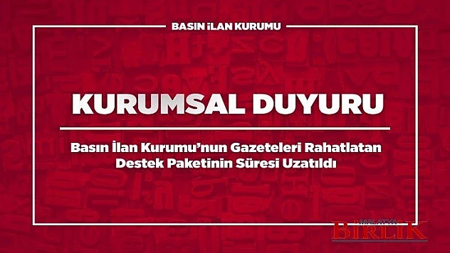 Yerel Basına ve Gazetelere İyi Haber