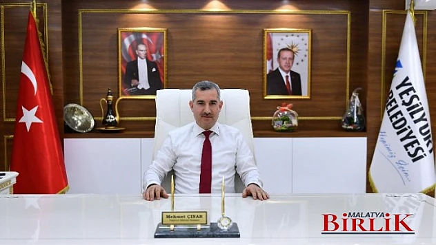 Yeşilyurt Belediye Başkanı Mehmet Çınar'dan Kadir Gecesi Mesajı