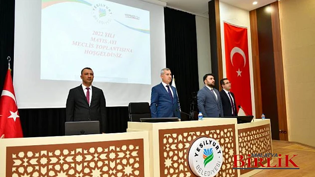 Yeşilyurt Belediye Meclisi Mayıs Ayı Toplantısını Yaptı