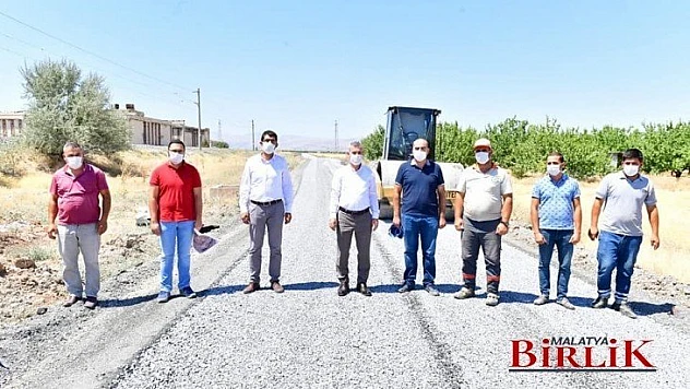 Yeşilyurt Belediyesi, 7 Ayda 62 Km Sathi Kaplama Yaptık