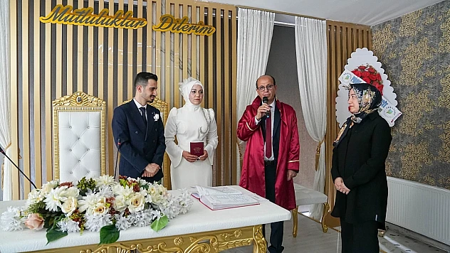 Yeşilyurt Belediyesi Evlendirme Dairesinde  '05.05.2025' Yoğunluğu!