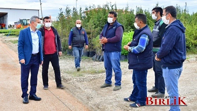Yeşilyurt Belediyesi Fidanlık Alanında Yenileme Çalışmaları Hız Kazandı