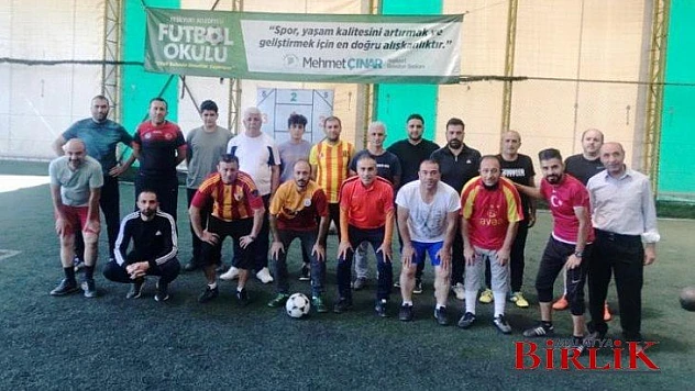 Yeşilyurt Belediyesi'nden Avrupa Spor Haftasına Özel Futbol Maçı