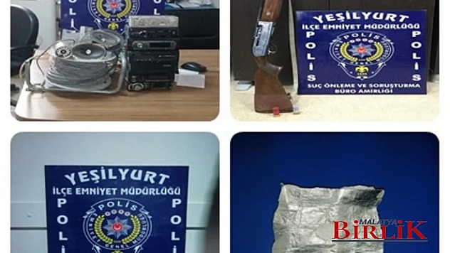 Yeşilyurt Emniyetinden Asayiş Haberi