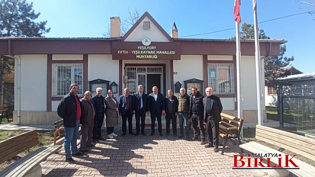 Yeşilyurt Esnafından Başkan Adayı Sedat Alataş'a Tam Destek