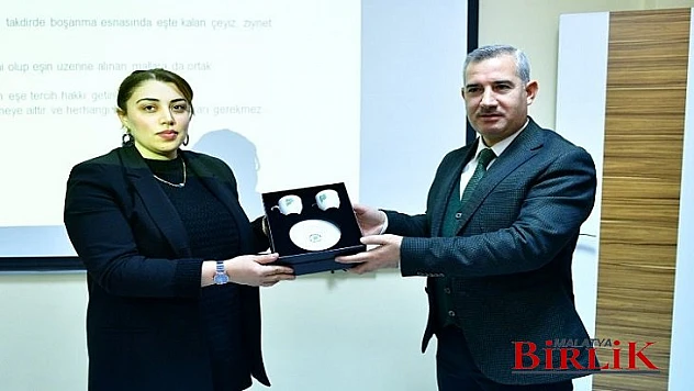 Yeşilyurt Kent Konseyi Kadın Meclisi 'Türkiye'de Kadın Hakları' Semineri Düzenledi