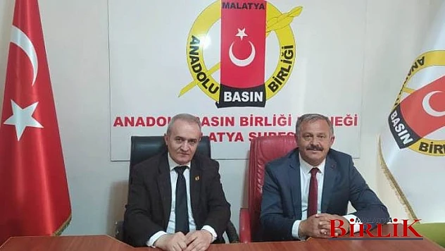 Yeşilyurt Muhtarlar Derneğinden Anadolu Basın Birliğine Ziyaret