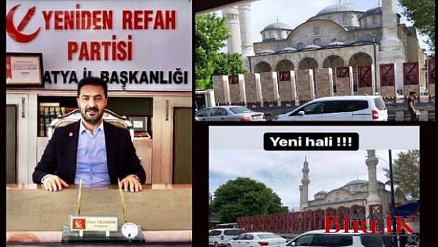 Yıldırım' Kiliseye Gösterilen Özen Camiiye Gösterilmiyor