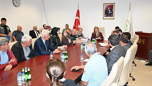 Ziraat Odaları ve Sulama Birlikleriyle Güçlü Koordinasyon