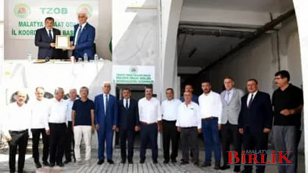 Ziraat Odası Başkanlarından Başkan Gürkan'a  Devlet Ödülü Verilmesi Teklifi