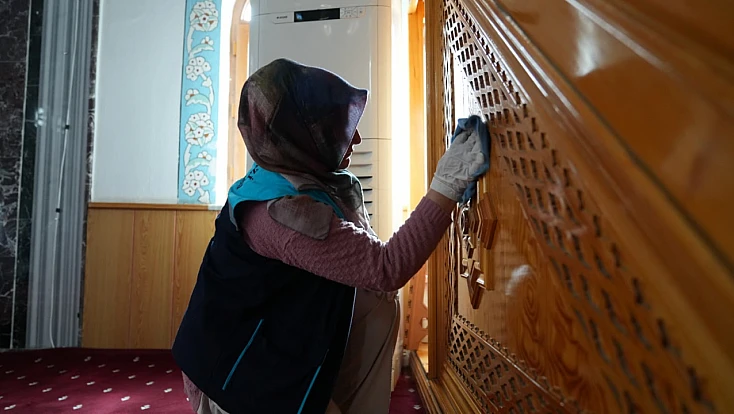 Battalgazi’de Camiler Ramazan’a Hazır Hale Getiriliyor