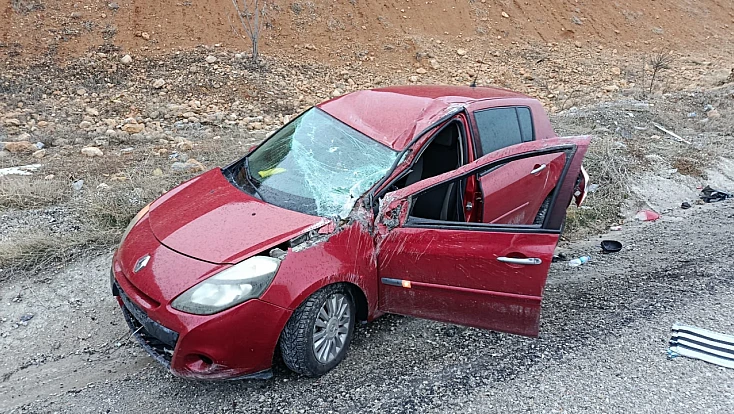 Doğanşehir Suçatı Mevkisinde Trafik Kazası