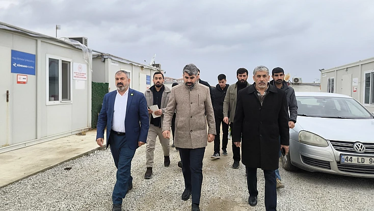 HÜDA PAR’lı Dinç: “Konteyner kentte kalanların sesi duyulmalı”