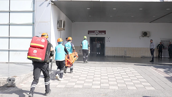 Malatya’da Hastane Alarmda! Yangın Tatbikatı Gerçeğini Aratmadı