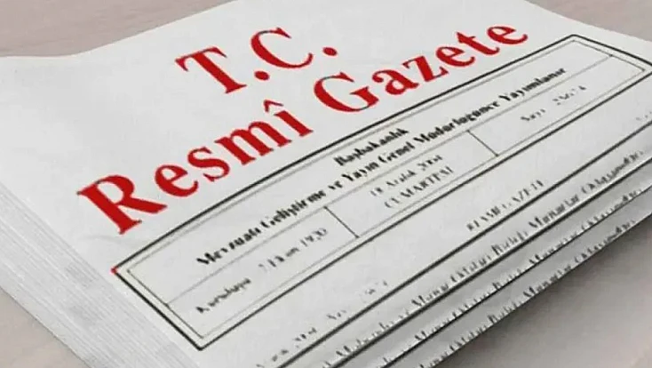 Resmî Gazete'de Bugün