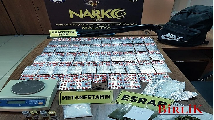 1.316 Yeşil Receteye Tabi Hap Ele Geçirildi