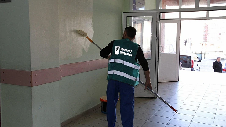 1534 Okulda Boya, Temizlik ve Onarım Çalışmaları Tamamlandı