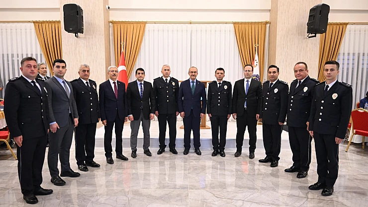 2025 Yılı Rütbe Terfi Töreni Vali Yavuz'un Katılımıyla Gerçekleştirildi