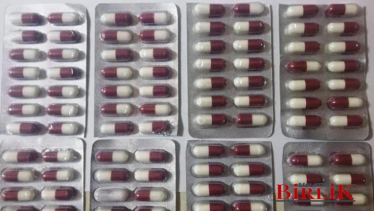230 Adet Uyuşturucu Hap Ele Geçirildi