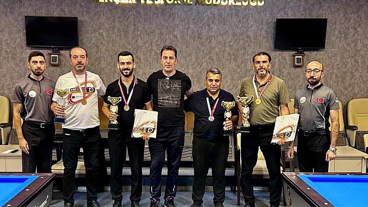 3. Bant Bilardo İl Seçmeleri Tamamlandı