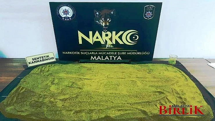 3 Kilo 100 Gr Sentetik Kannabinoid Maddesi Ele Geçirildi