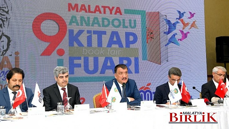 9'ncu Malatya Anadolu Kitap Ve Kültür Fuarı 13 Mayıs Cuma Günü Açılıyor