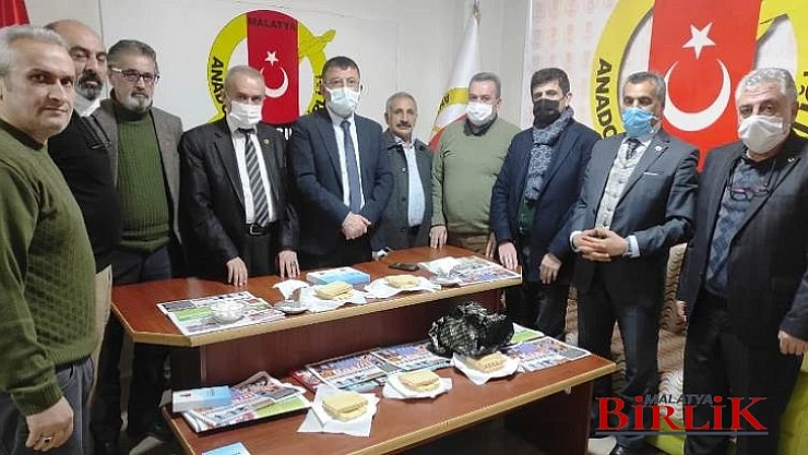 Ağbaba'dan Anadolu Basın Birliğine Ziyaret