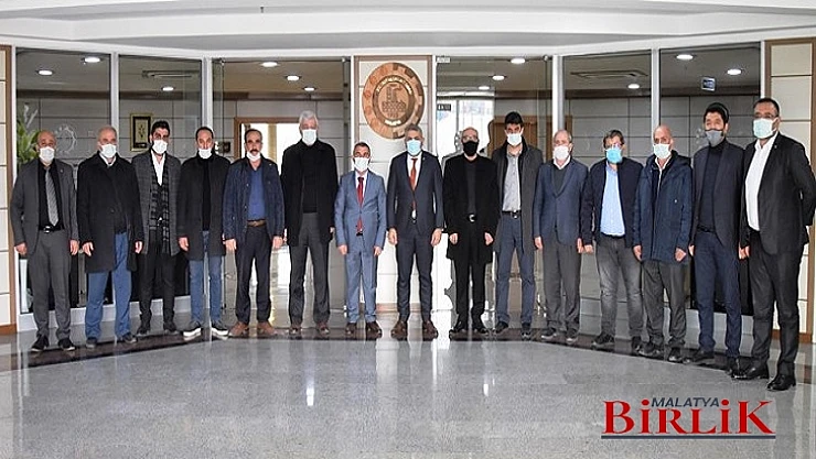 AK Parti Akçadağ İlçe Teşkilatından Malatya TSO'ya Ziyaret