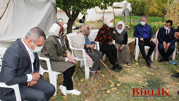 AK Parti Heyetinden Pütürge'ye Çıkarma