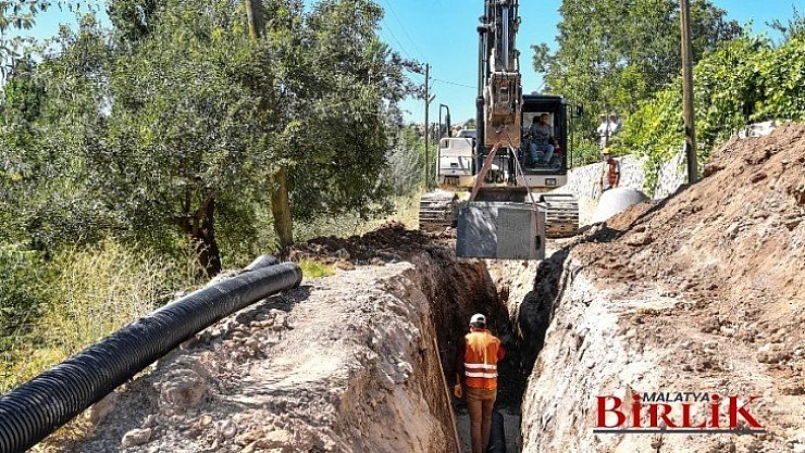Akçadağ Dedeköy'ün Kanalizasyon Sorunu Çözülüyor