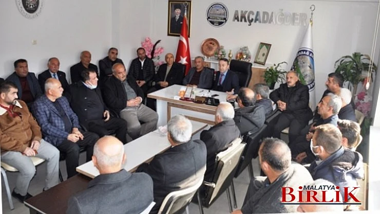 AKÇADAĞDER 2. İstişare Toplantısı Muhtarlarla Gerçekleştirildi